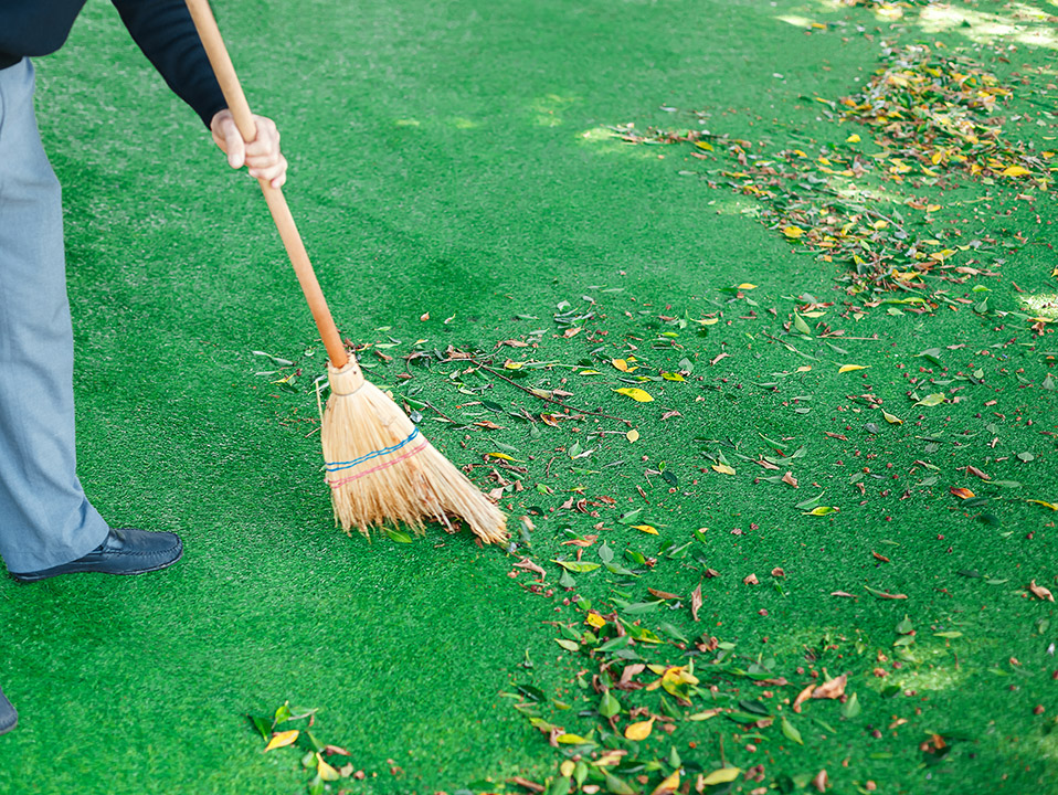 Artificial Turf During Fall